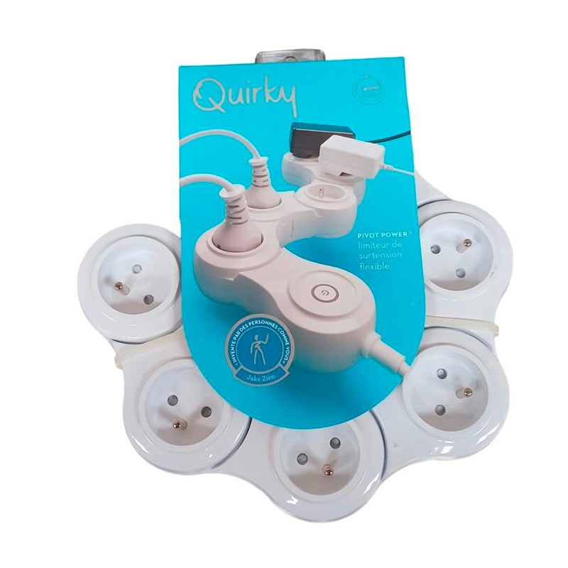 Acheter Multiprise Quirky Articulee X5 + Inter Blanc Bon état - 12,98 € Multiprise Quirky Articulee X5 + Inter Blanc Bon état - reconditionné disponible sur Electro Depot